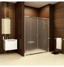 Душевые раздвижные двери Ravak Blix BLDP4 160 блестящий Grape 0YVS0C00ZG