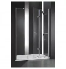 Душевая дверь складная Cezares Elena 160 см текстурное стекло ELENA-W-BS-13-60+50/50-P-Cr-R