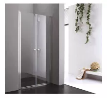 Душевая дверь распашная Cezares Elena 80 см прозрачное стекло ELENA-W-B-2-80-C-Cr