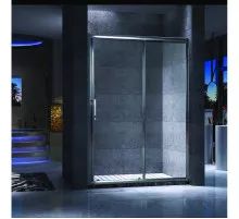Душевая дверь раздвижная 100 см прозрачное стекло Esbano ES-100DK