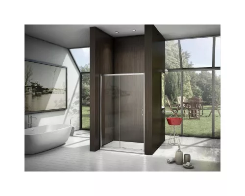 Купить Душевая дверь 140 см Good Door Latte WTW-140-C-WE прозрачное в магазине сантехники Santeh-Crystal.ru