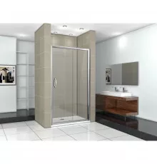 Душевая дверь 140 см Good Door Infinity WTW-140-C-CH прозрачное