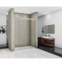 Душевая дверь 150 см Good Door Infinity WTW-TD-150-C-CH прозрачное