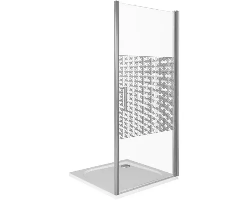 Заказать Душевая дверь 100 см Good Door Fantasy DR-100-F-CH прозрачный с рисунком в магазине сантехники Santeh-Crystal.ru