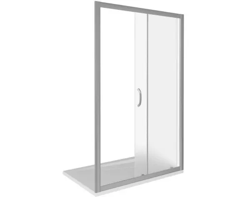 Купить Душевая дверь 140 см Good Door Infinity WTW-140-G-CH grape в магазине сантехники Santeh-Crystal.ru