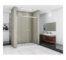 Душевая дверь 150 см Good Door Infinity WTW-TD-150-G-CH grape