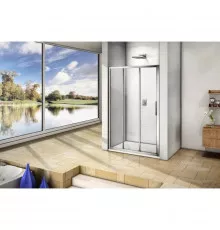 Душевая дверь 140 см Good Door Orion WTW-140-C-CH прозрачное