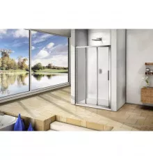 Душевая дверь 120 см Good Door Orion WTW-120-G-CH grape