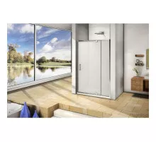 Душевая дверь 140 см Good Door Orion WTW-PD-140-G-CH grape