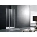 Душевая дверь 120 см Gemy New Rockcoco S03191C прозрачное