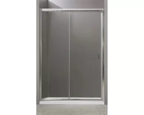 Купить Душевая дверь 125 см BelBagno UNO-BF-1-125-P-Cr текстурное стекло в магазине сантехники Santeh-Crystal.ru
