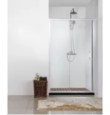 Душевая дверь 120 см Bravat Line BD120.4101A прозрачное