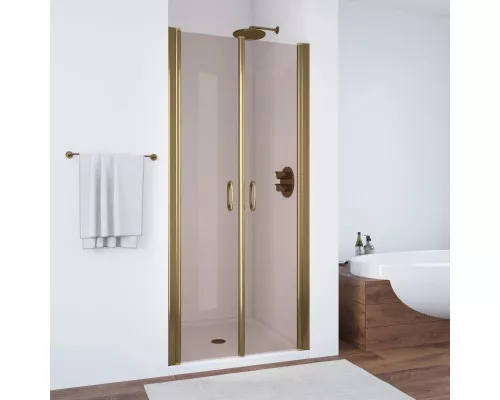 Приобрести Душевая дверь 75 см Vegas Glass E2P 75 05 05 бронза в магазине сантехники Santeh-Crystal.ru