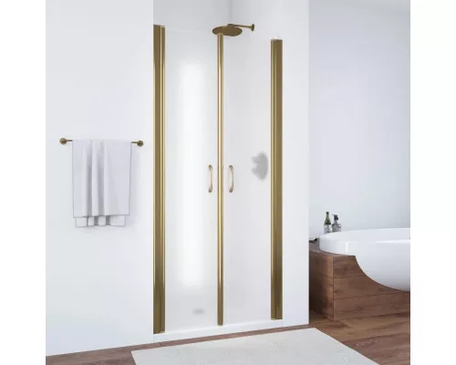 Приобрести Душевая дверь 80 см Vegas Glass E2P 80 05 10 сатин в магазине сантехники Santeh-Crystal.ru