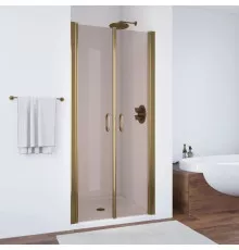 Душевая дверь 80 см Vegas Glass E2P 80 05 05 бронза