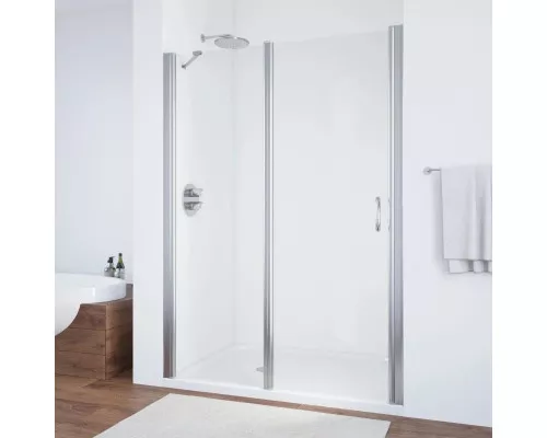 Заказать Душевая дверь 125 см Vegas Glass EP-F-1 125 08 01 L прозрачное в магазине сантехники Santeh-Crystal.ru