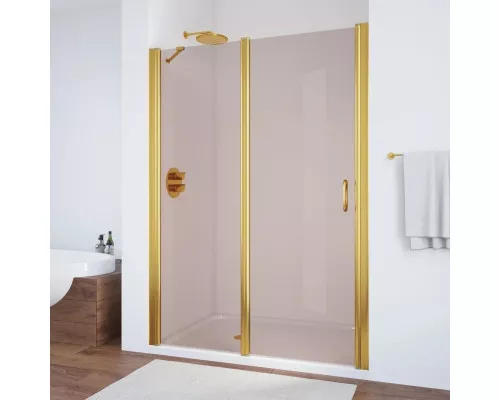 Купить Душевая дверь 125 см Vegas Glass EP-F-1 125 09 05 L бронза в магазине сантехники Santeh-Crystal.ru