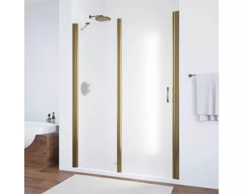 Купить Душевая дверь 125 см Vegas Glass EP-F-1 125 05 10 L сатин в магазине сантехники Santeh-Crystal.ru