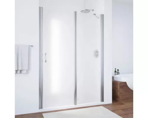 Купить Душевая дверь 135 см Vegas Glass EP-F-1 135 08 10 R сатин в магазине сантехники Santeh-Crystal.ru