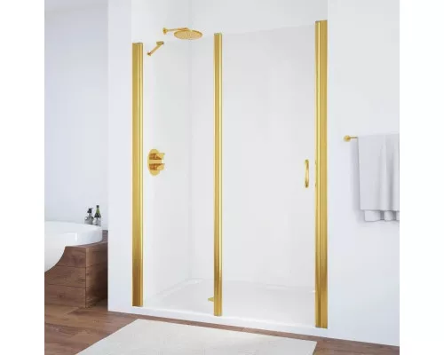 Приобрести Душевая дверь 135 см Vegas Glass EP-F-1 135 09 01 L прозрачное в магазине сантехники Santeh-Crystal.ru