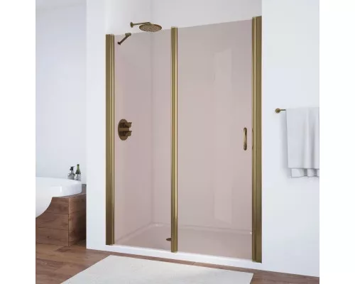 Заказать Душевая дверь 135 см Vegas Glass EP-F-1 135 05 05 L бронза в магазине сантехники Santeh-Crystal.ru