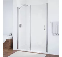 Душевая дверь 155 см Vegas Glass EP-F-1 155 08 01 L прозрачное