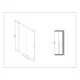 Приобрести Душевая дверь 120 см AM.PM Gem W90S-1201190MT прозрачное в магазине сантехники Santeh-Crystal.ru