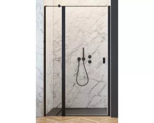 Купить Душевая дверь Radaway Nes Black DWJ II 80 L прозрачное в магазине сантехники Santeh-Crystal.ru