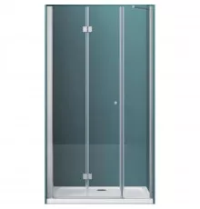 Душевая дверь 195 см BelBagno Albano ALBANO-BS-13-100+100-C-Cr прозрачное