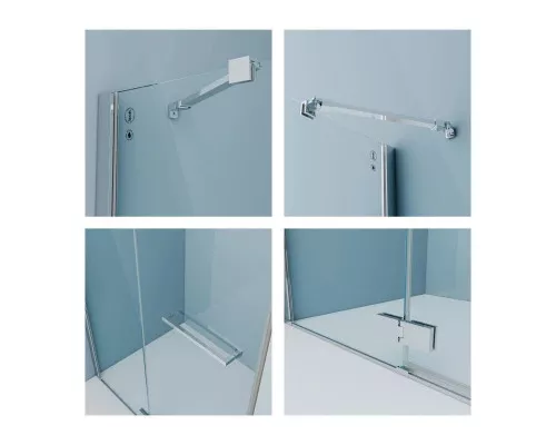 Приобрести Душевая дверь 110 см IDDIS Slide SLI6CH1i69 прозрачное в магазине сантехники Santeh-Crystal.ru