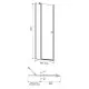 Купить Душевая дверь 100 см IDDIS Ray RAY6CP0i69 прозрачное в магазине сантехники Santeh-Crystal.ru