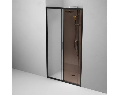 Приобрести Душевая дверь 110 см Am.Pm Gem W90G-110-1-195BBr бронза в магазине сантехники Santeh-Crystal.ru
