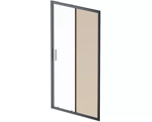 Приобрести Душевая дверь 110 см Am.Pm Gem W90G-110-1-195BBr бронза в магазине сантехники Santeh-Crystal.ru