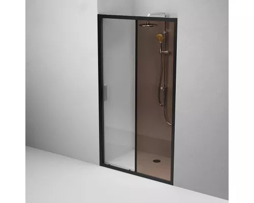 Приобрести Душевая дверь 110 см Am.Pm Gem W90G-110-1-195BBr бронза в магазине сантехники Santeh-Crystal.ru