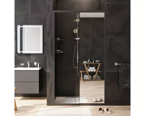 Заказать Душевая дверь 110 см Am.Pm Gem W90G-110-1-195BMir зеркальное в магазине сантехники Santeh-Crystal.ru