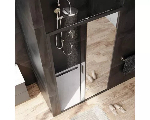 Заказать Душевая дверь 110 см Am.Pm Gem W90G-110-1-195BMir зеркальное в магазине сантехники Santeh-Crystal.ru