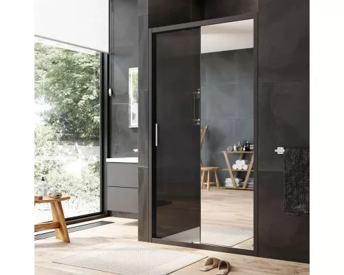 Заказать Душевая дверь 110 см Am.Pm Gem W90G-110-1-195BMir зеркальное в магазине сантехники Santeh-Crystal.ru