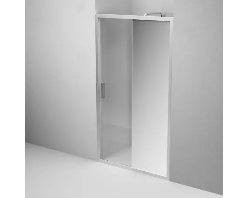 Приобрести Душевая дверь 110 см Am.Pm Gem W90G-110-1-195MMir зеркальное в магазине сантехники Santeh-Crystal.ru