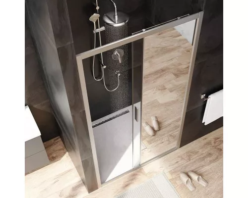 Приобрести Душевая дверь 110 см Am.Pm Gem W90G-110-1-195MMir зеркальное в магазине сантехники Santeh-Crystal.ru