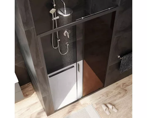 Приобрести Душевая дверь 120 см Am.Pm Gem W90G-120-1-195BBr бронза в магазине сантехники Santeh-Crystal.ru