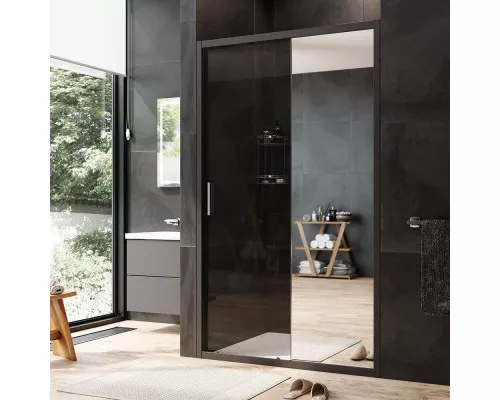 Приобрести Душевая дверь 120 см Am.Pm Gem W90G-120-1-195BMir зеркальное в магазине сантехники Santeh-Crystal.ru