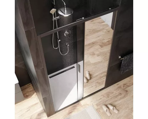 Приобрести Душевая дверь 120 см Am.Pm Gem W90G-120-1-195BMir зеркальное в магазине сантехники Santeh-Crystal.ru