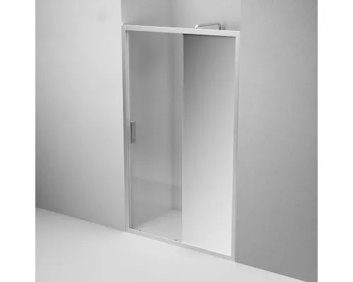 Приобрести Душевая дверь 120 см Am.Pm Gem W90G-120-1-195MMir зеркальное в магазине сантехники Santeh-Crystal.ru