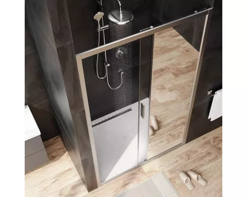 Приобрести Душевая дверь 120 см Am.Pm Gem W90G-120-1-195MMir зеркальное в магазине сантехники Santeh-Crystal.ru