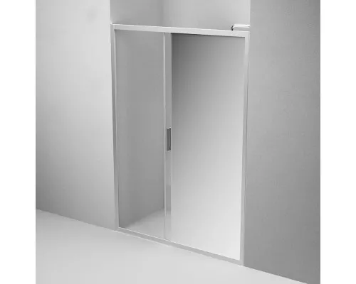 Купить Душевая дверь 140 см Am.Pm Gem W90G-140-1-195MMir зеркальное в магазине сантехники Santeh-Crystal.ru