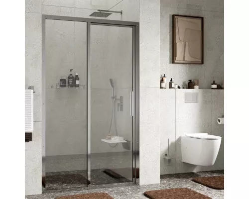 Заказать Душевая дверь 120 см WasserKRAFT Lopau 32S05L прозрачное в магазине сантехники Santeh-Crystal.ru