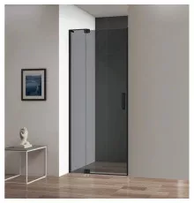 Душевая дверь 80-90 см Cezares SLIDER-B-1-80/90-GRIGIO-NERO серое