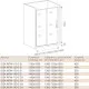 Купить Душевая дверь 130 см Good Door Idea WTW-130-C-B прозрачное в магазине сантехники Santeh-Crystal.ru