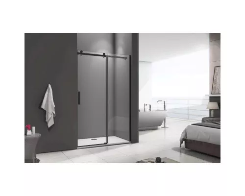 Купить Душевая дверь 130 см Good Door Galaxy WTW-130-C-B прозрачное в магазине сантехники Santeh-Crystal.ru