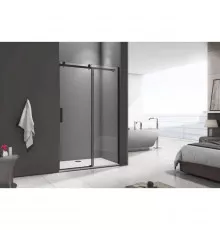 Душевая дверь 150 см Good Door Galaxy WTW-150-C-B прозрачное